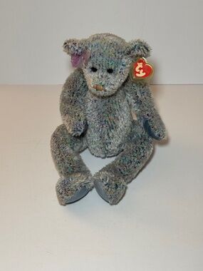Ty Beanie Baby Razzmatazz Bear Plush NWT Multicolor Speckled Classic